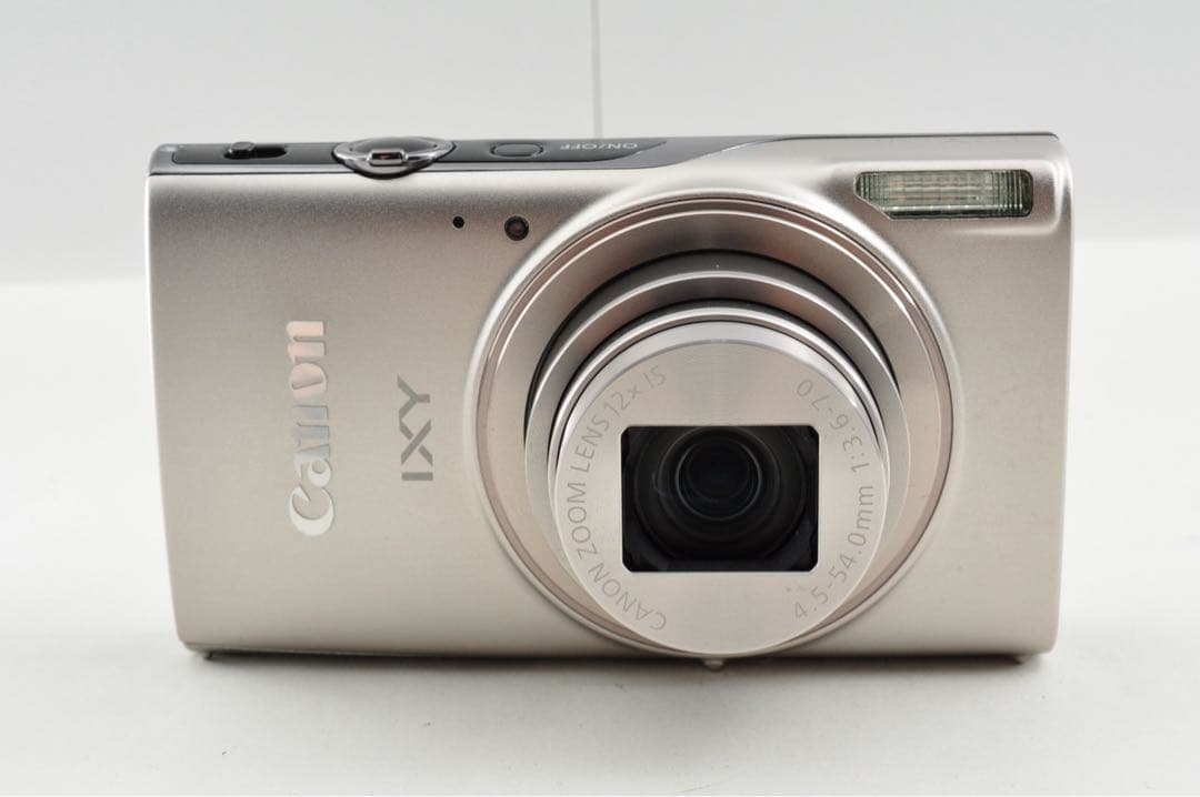 美品　Canon キャノン IXY 650 シルバー　イクシー　デジタルカメラ