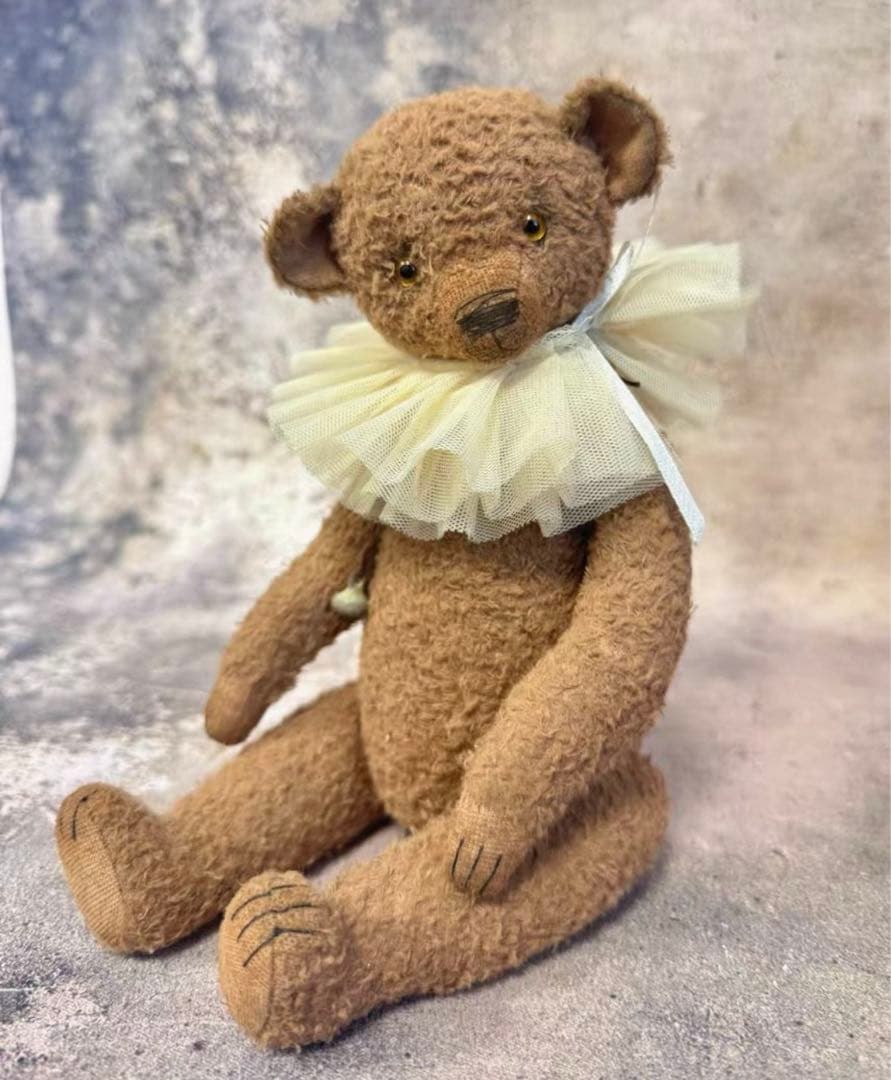大人しいくまさん アーティストベア 海外作家様 ロシア テディベア ハンドメイド