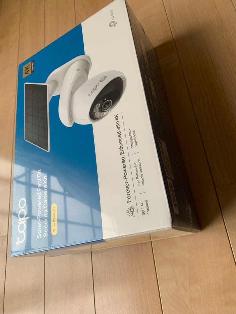 TP-Link Tapo 防犯カメラ太陽光 Wi-Fi 4K800万画素C660
