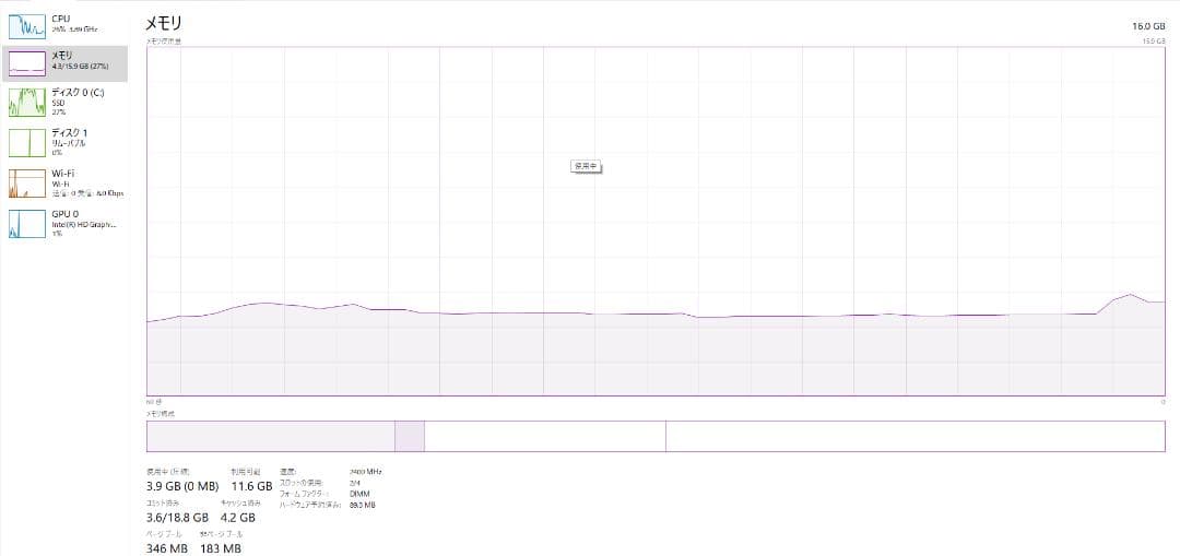 DDR4 2666 8GB×2 計16GB