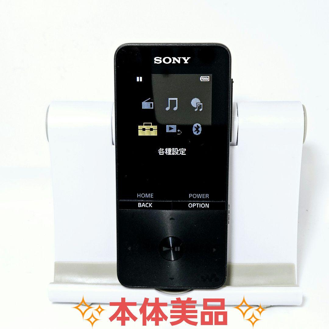 美品 動作品 ウォークマン Sシリーズ 16GB NW-S315K ブラック