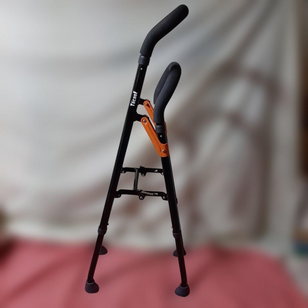 未使用◆幸和製作所 TacaoF 手すりな杖◆CAM04◆立ち上がり補助具