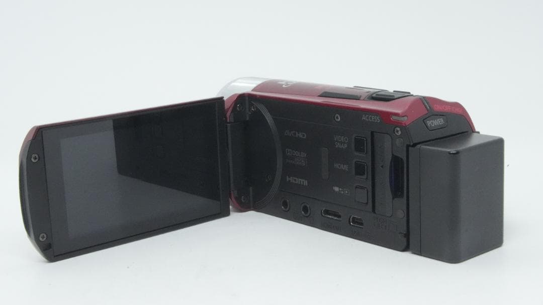 【B2117】 Canon iVIS HF R32 レッド キャノン アイビス