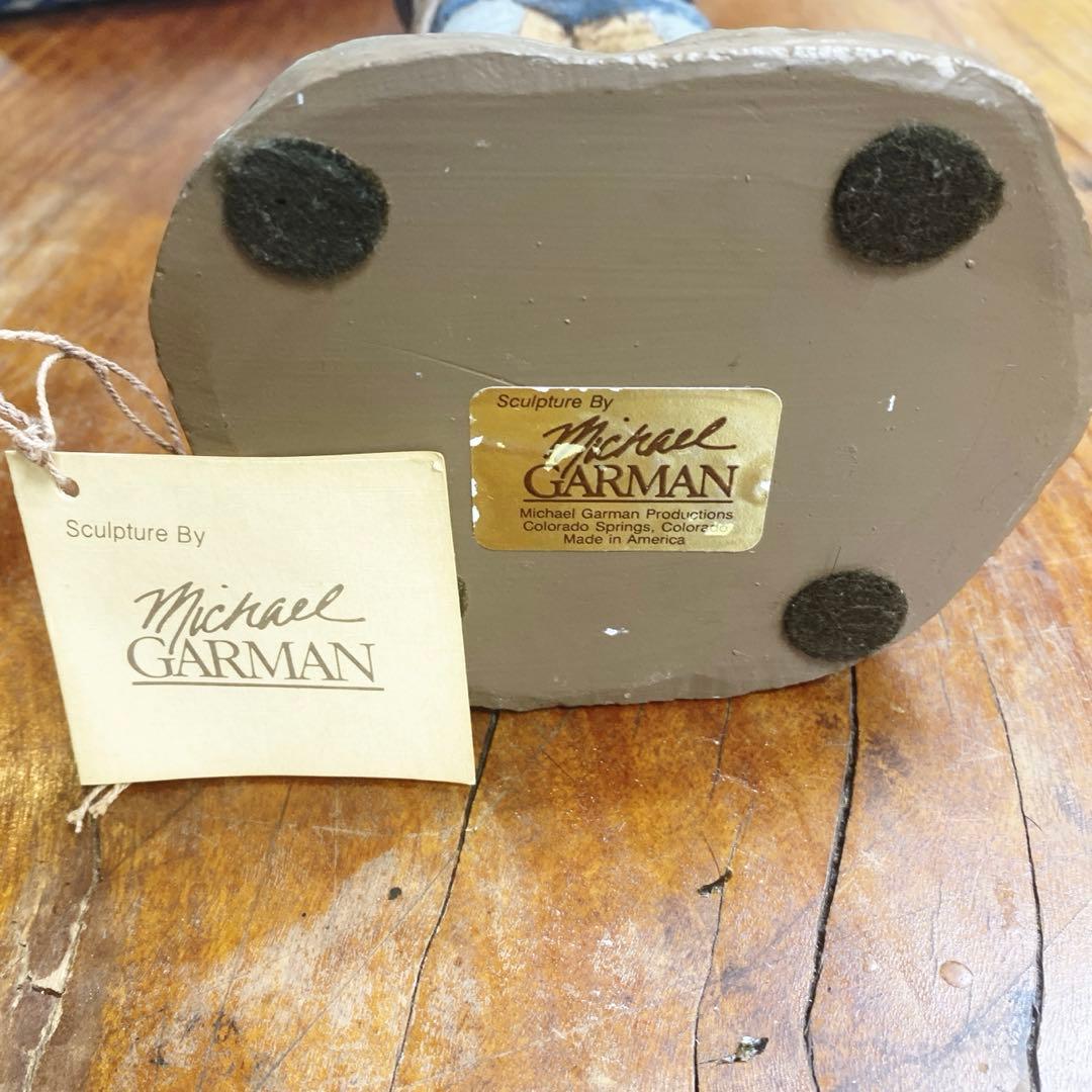 彫刻家マイケルガーマン作　アメリカンインテリア 軍人 色付き