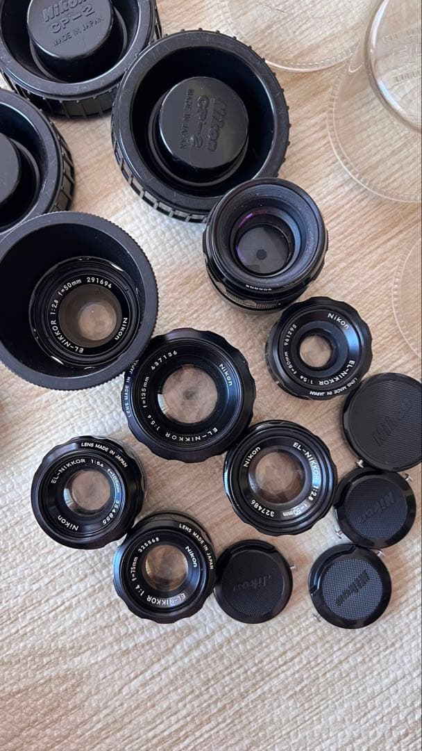 Nikon 単焦点レンズ 6個セット