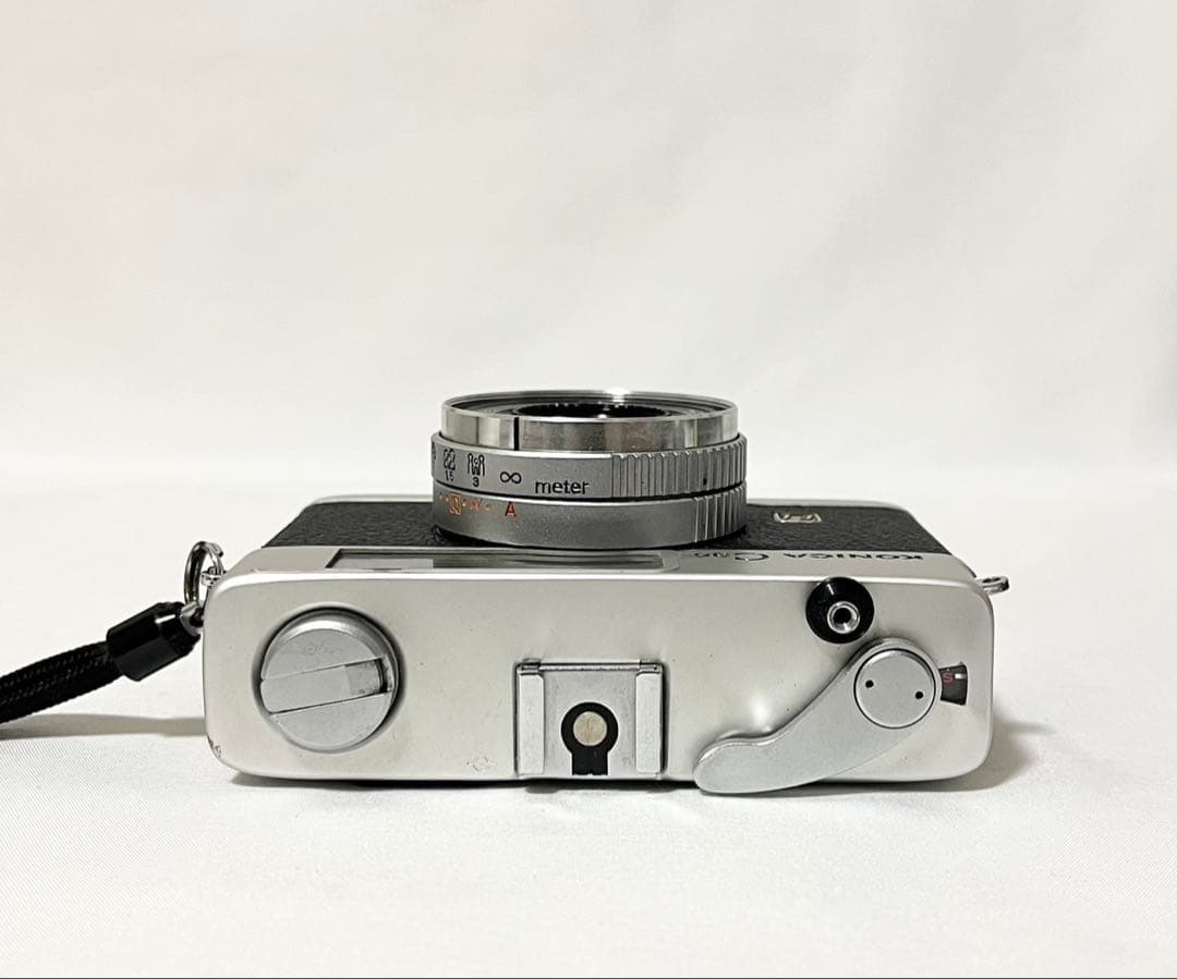 【完動品】Konica C35 E&Lフィルムカメラ 動作確認済み