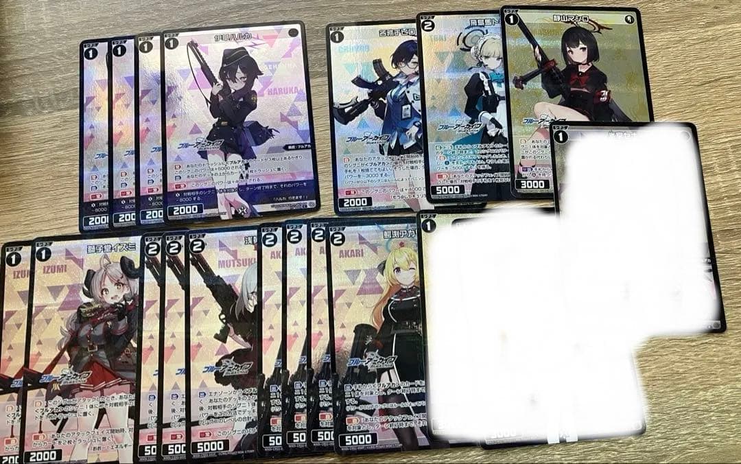 ブルアカ　ウィクロス　まとめ売り