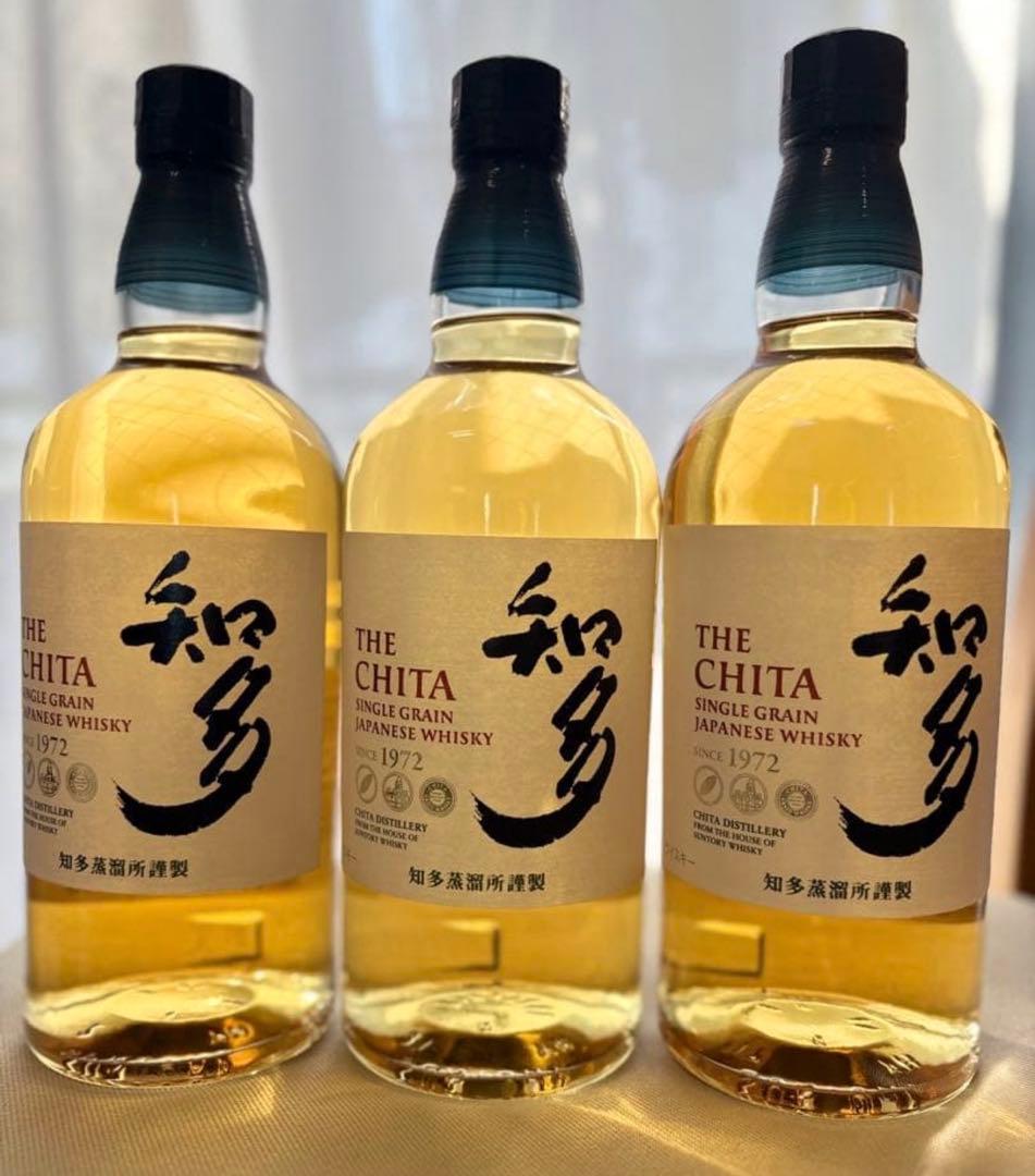 知多 シングルグレインウイスキー 700ml ３本