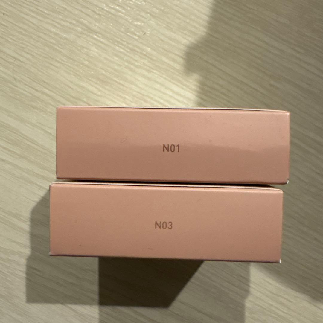 3CE フィッティング メッシュ クッションファンデーション N01&N03