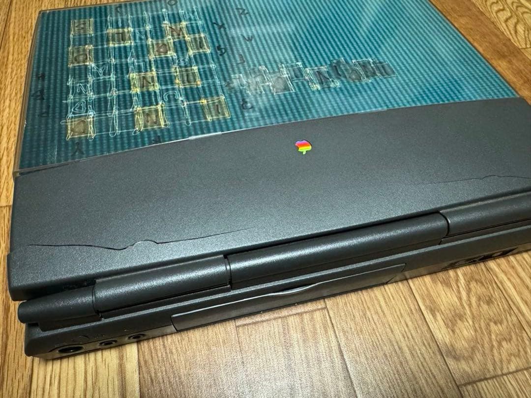【希少G3カード&ソーラーパネル】PowerBook 1400c / ヒンジ破損