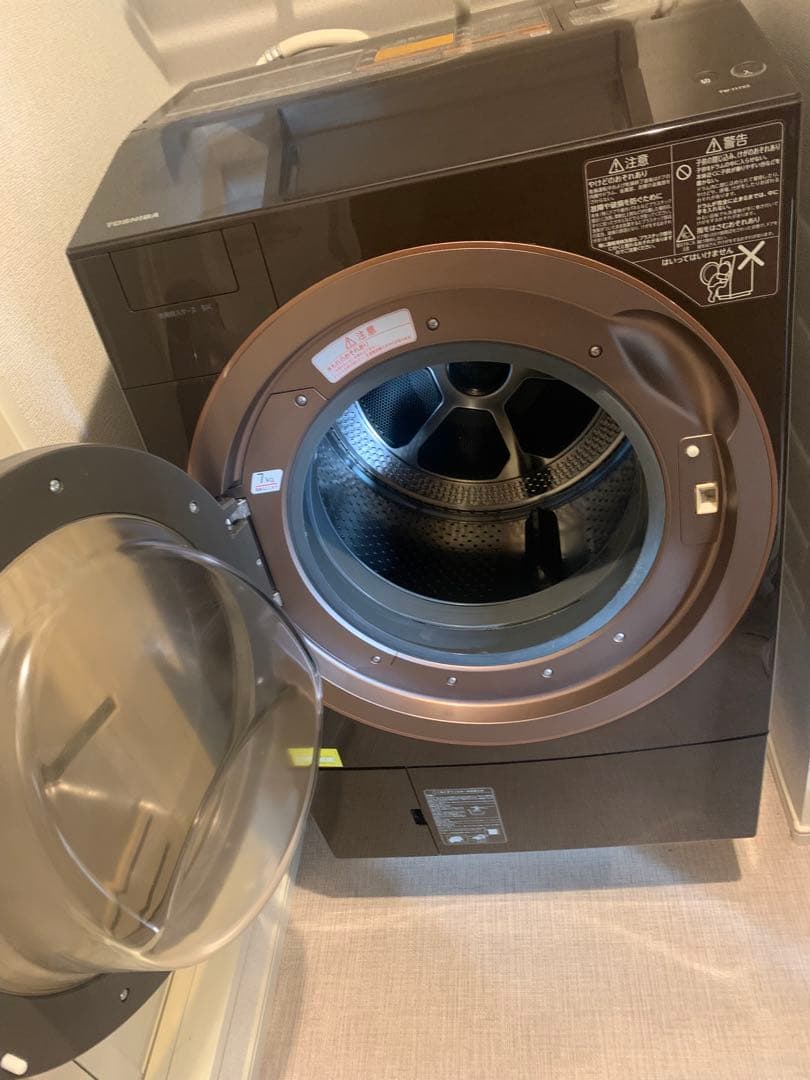 東芝　ドラム式洗濯機　TW-117X5L 2016年製