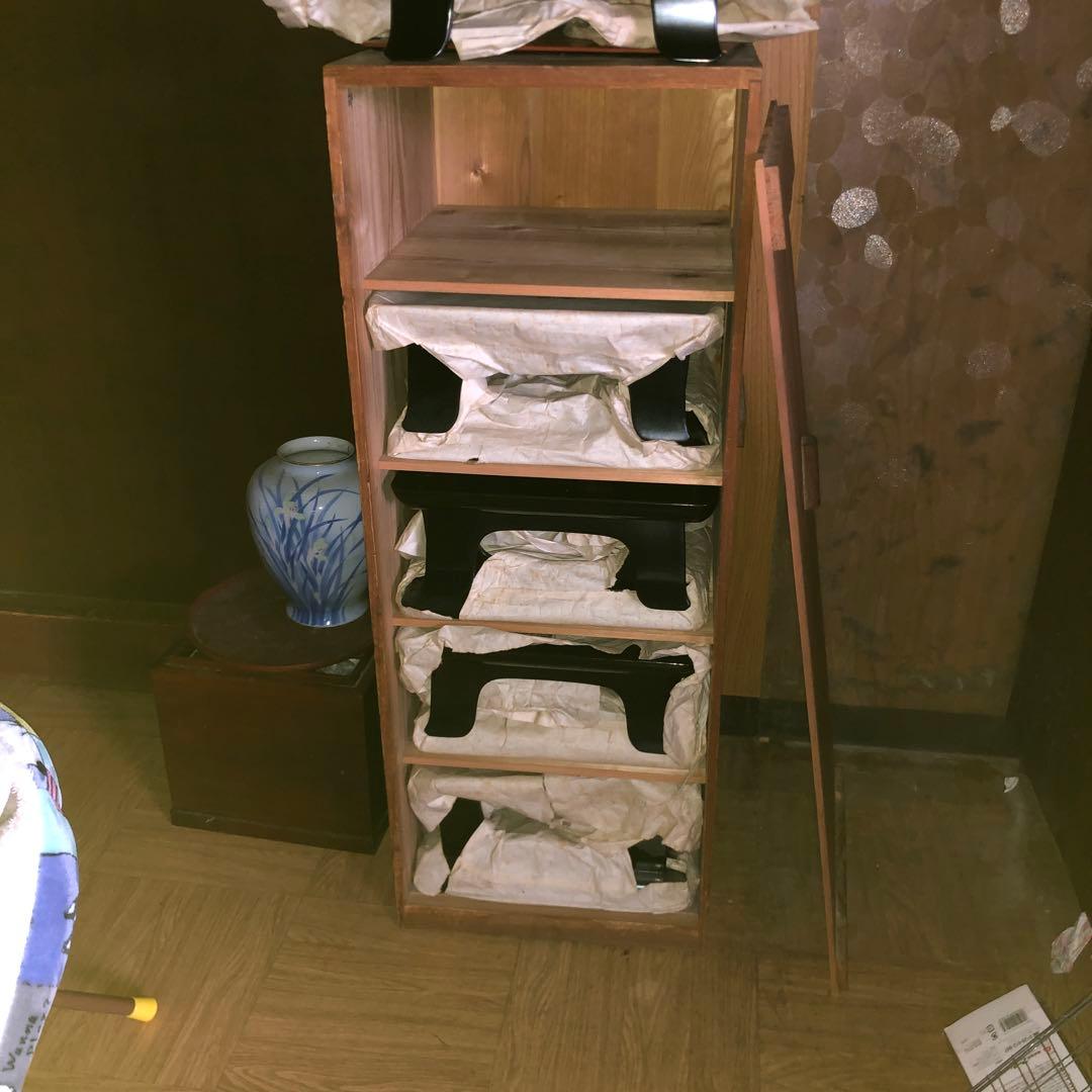 輪島塗りお膳10客
