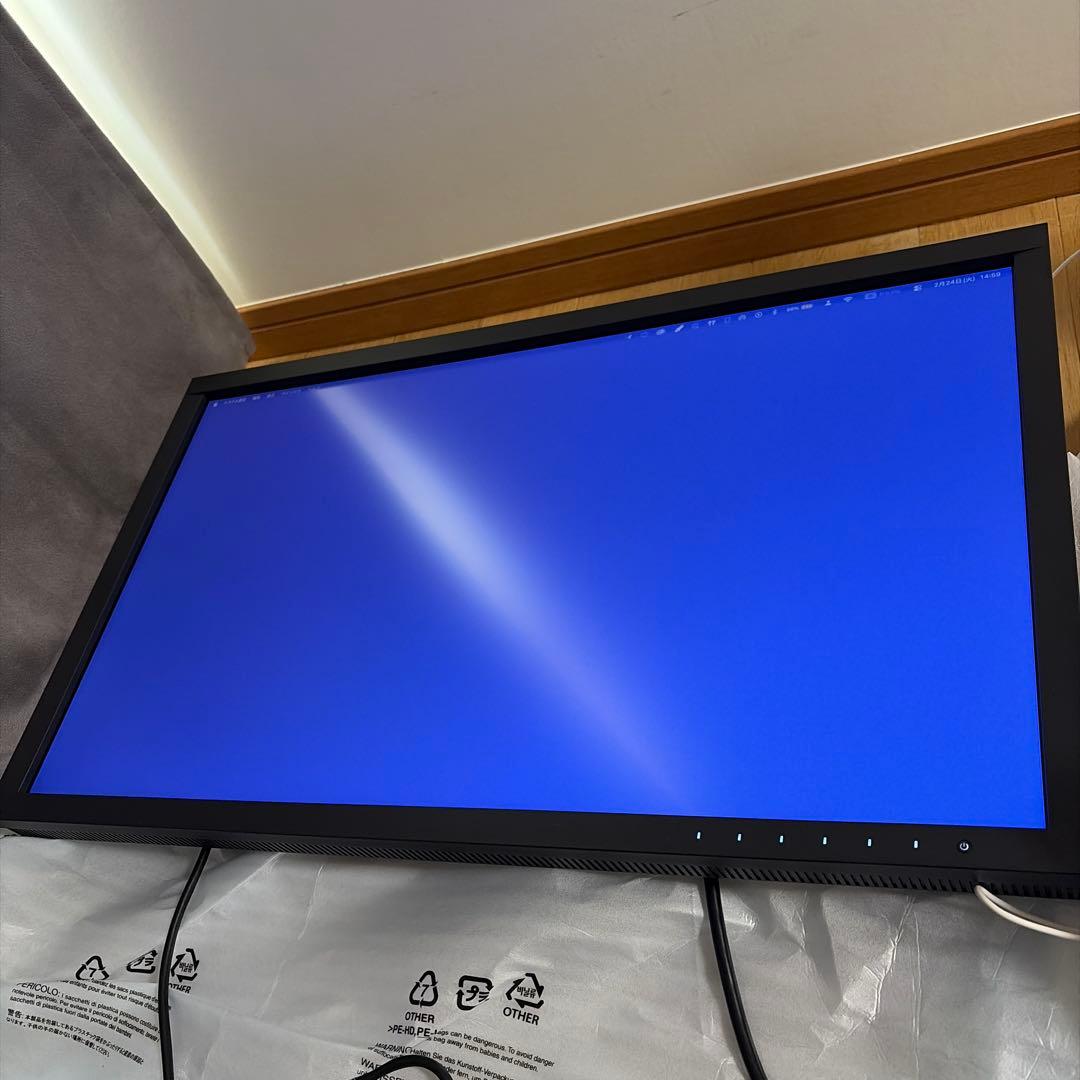 も*ゃ様 ColorEdgeCS2740-BK [26.9インチ]付属品箱完備4