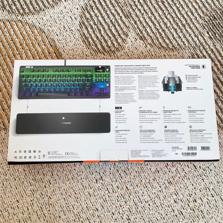 スマホ・タブレット・パソコン STEELSERIES APEX PRO