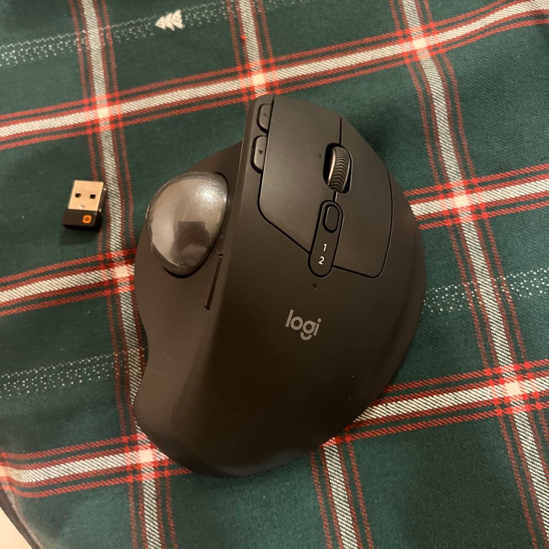 美品　ロジクール ワイヤレス トラックボール MX ERGO MXTB1d