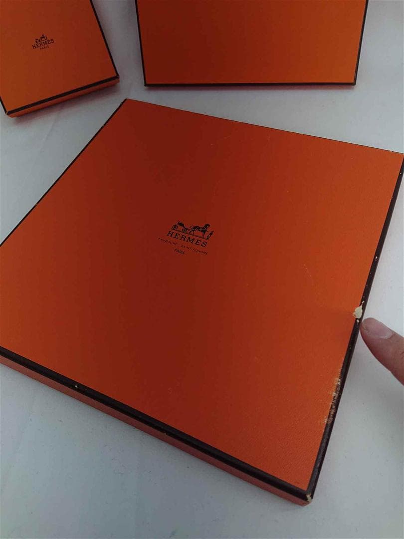 ♡エルメス HERMES オレンジボックス 空箱 3点セット
