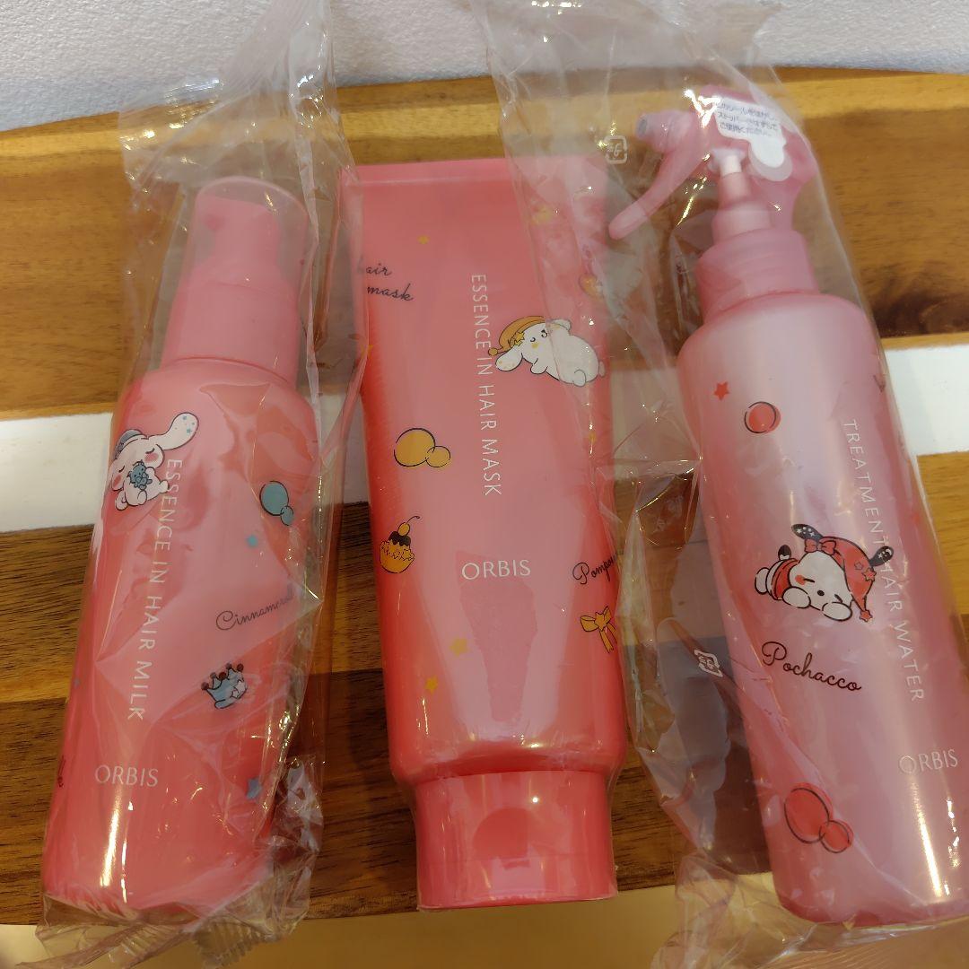 【新品】限定 ORBIS サンリオ キャラクターズ3点+ヘアケアスペシャルセット