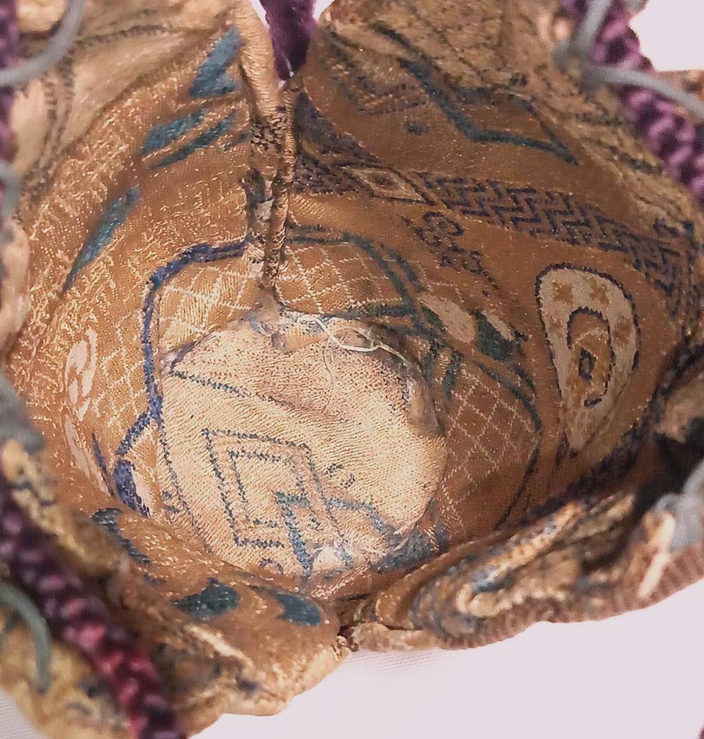 茶道具　時代物茶入　古瀬戸黒釉茶入　時代仕覆、時代箱付　骨董！！