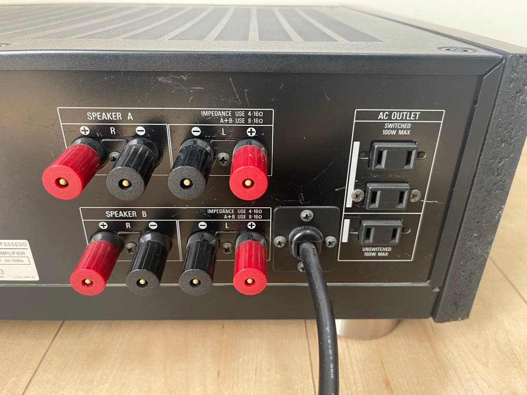 SONY TA-F555ESG 名機 ESプリメインアンプ 動作良好
