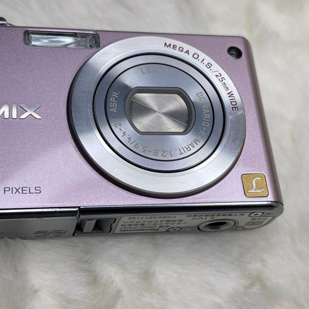 LUMIX DMC-FX37 ルミックス　ピンク　コンパクトデジタルカメラ