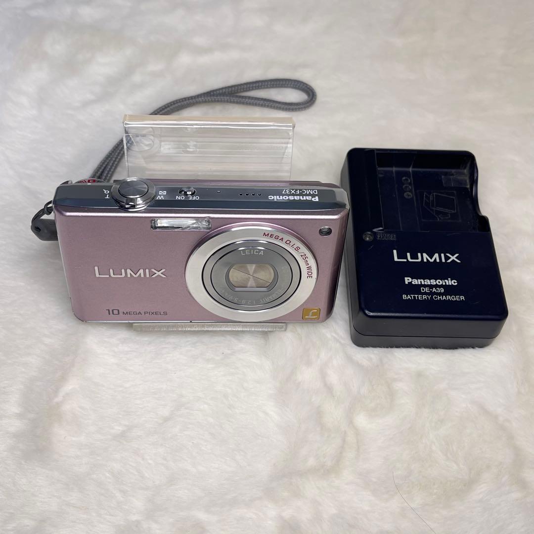 LUMIX DMC-FX37 ルミックス　ピンク　コンパクトデジタルカメラ