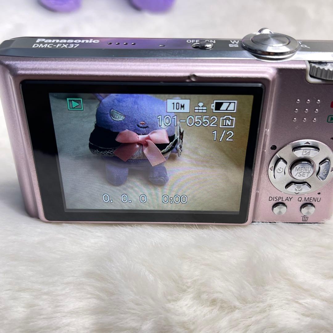 LUMIX DMC-FX37 ルミックス　ピンク　コンパクトデジタルカメラ
