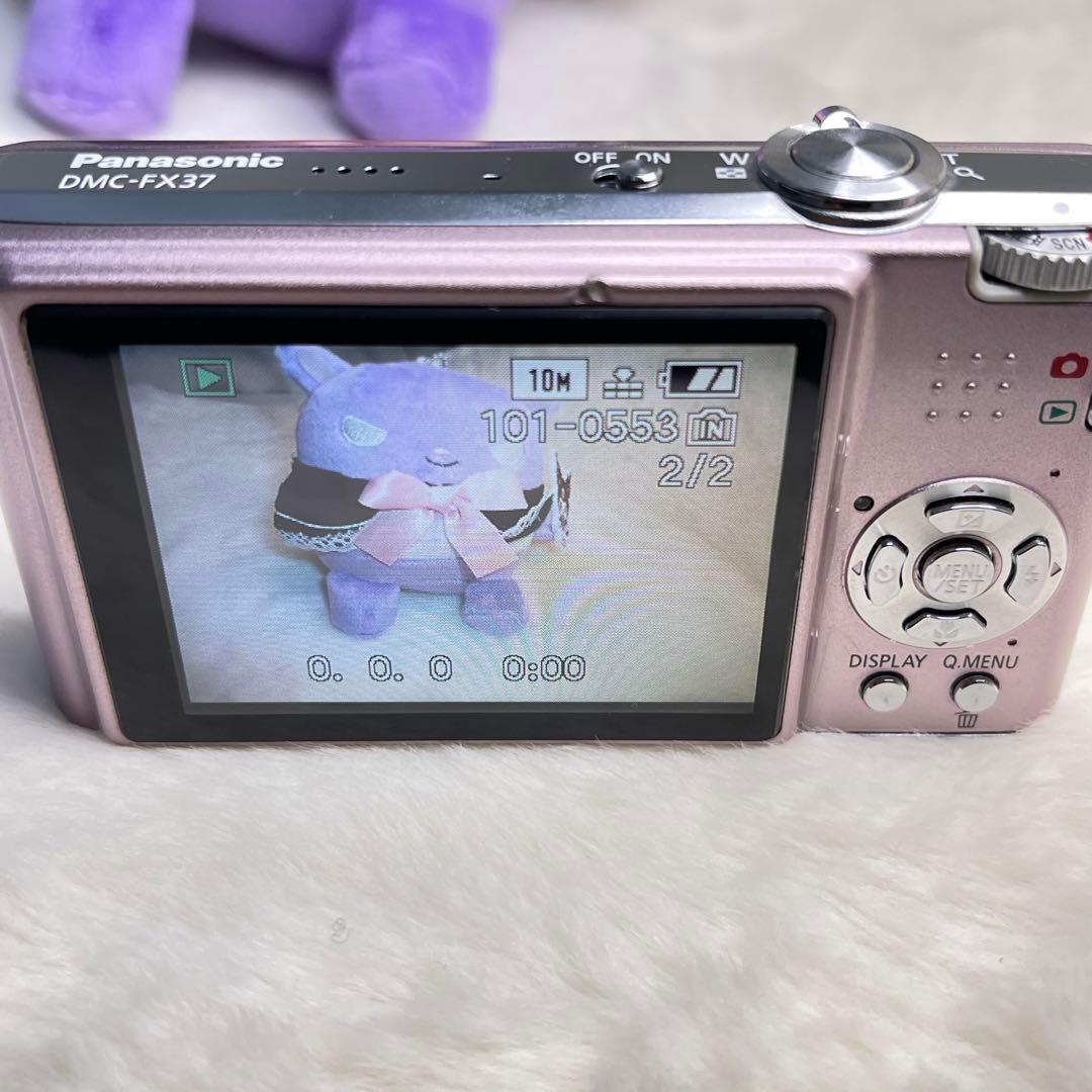 LUMIX DMC-FX37 ルミックス　ピンク　コンパクトデジタルカメラ