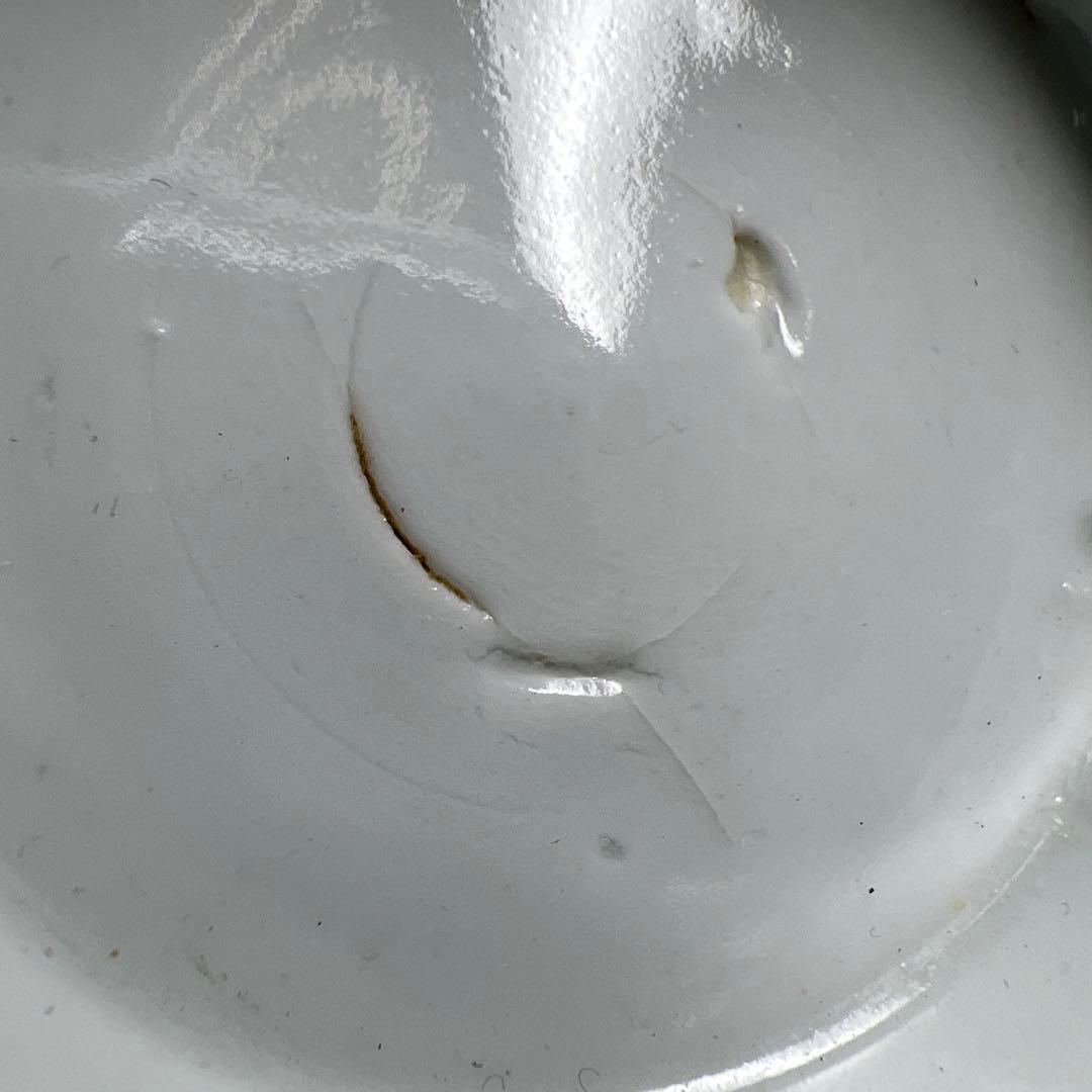 中国清時代　青花鉢　口径約11.5㎝　東Y8-0331☆2Fタトカ