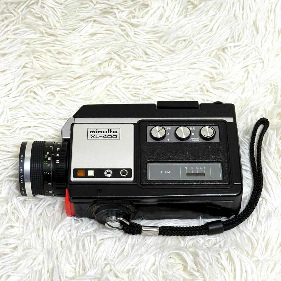 希少⭐️minolta ミノルタ XL-400 8mmフィルムカメラ