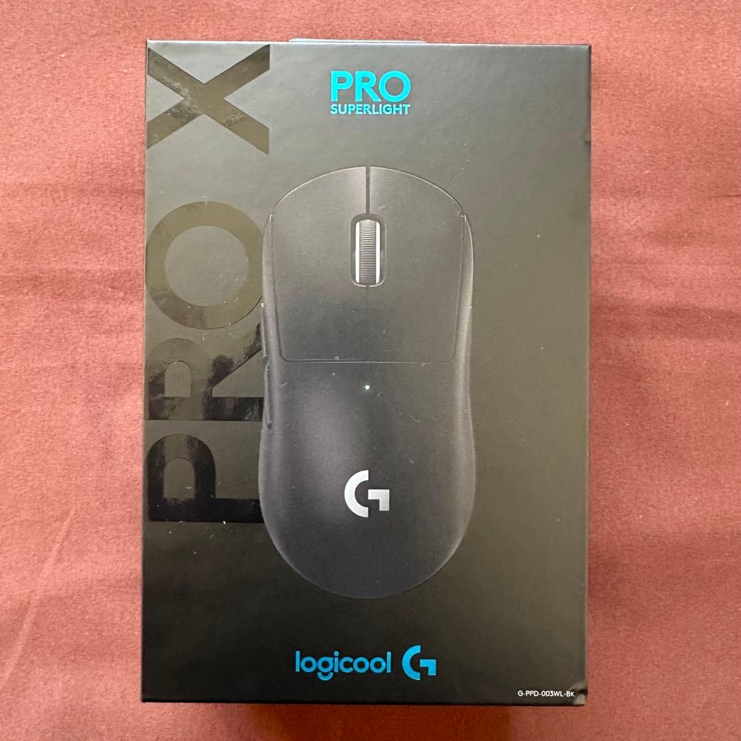 logicool ロジクール G PRO X SUPERLIGHT ブラック 黒