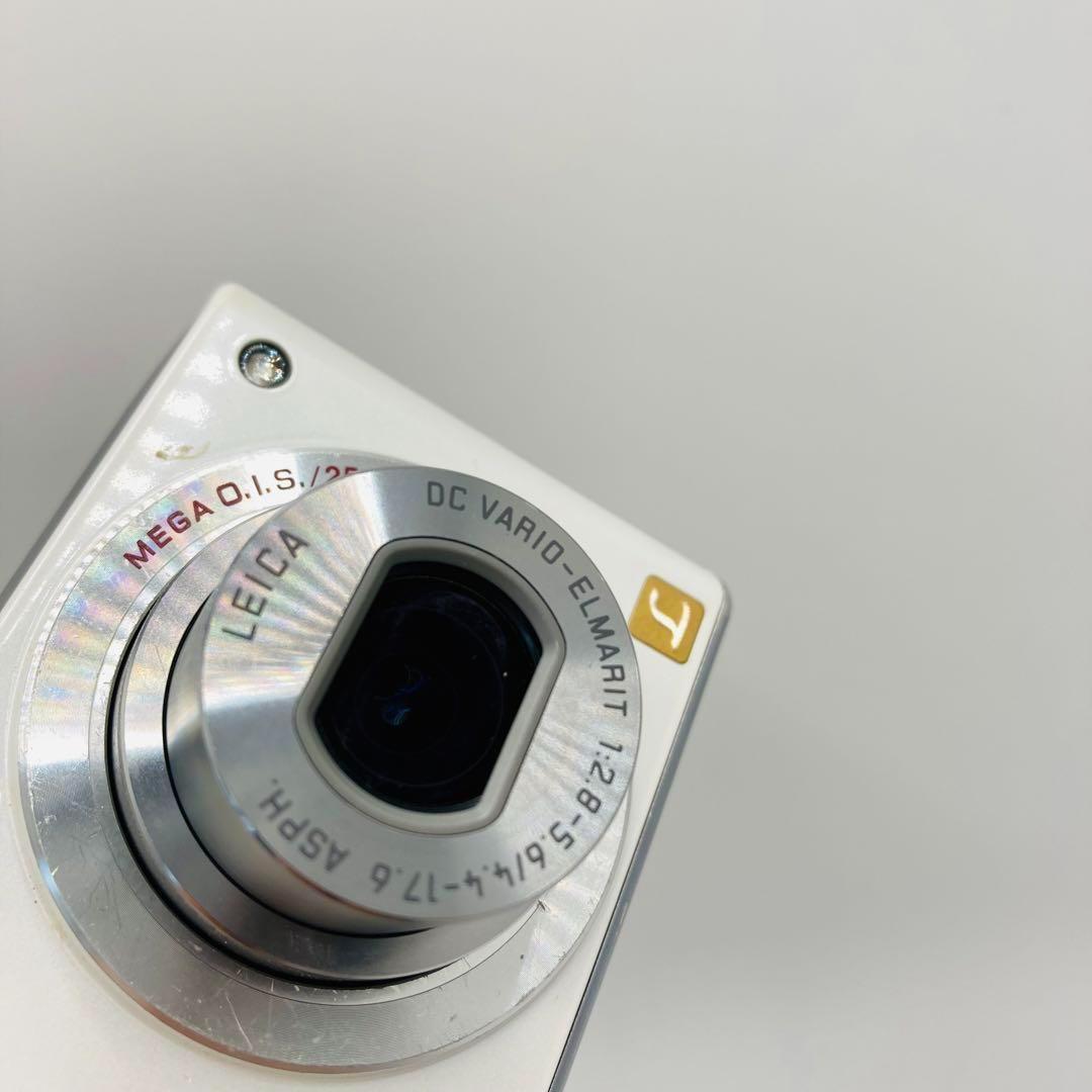 【動作品】Panasonic DMC-FX35 コンデジ デジカメ ホワイト