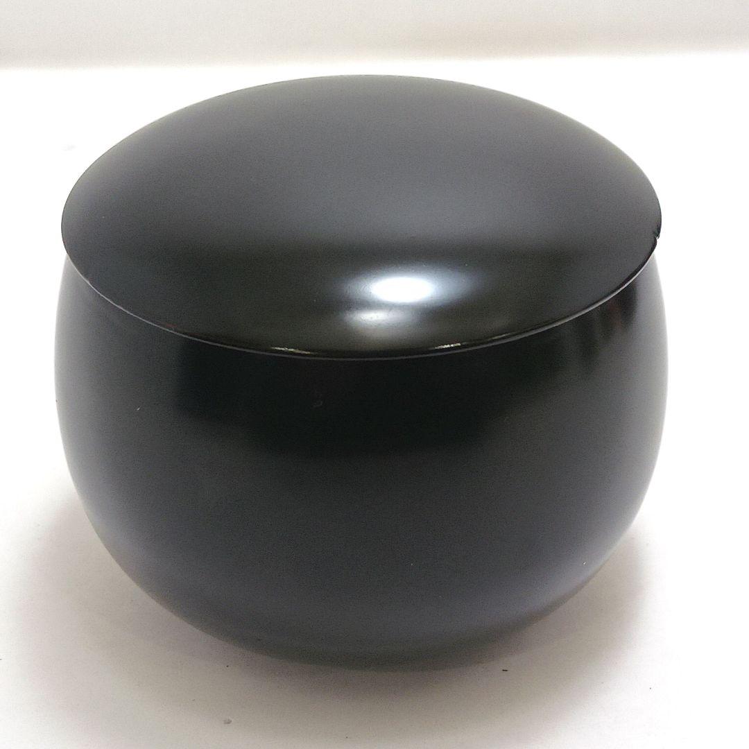 Y3032-13 茶道具 茶入・棗 3個セット 漆器　YY