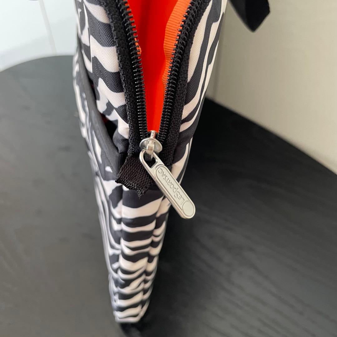美品★Lesportsac レスポートサック PCケース ショルダーストラップ付