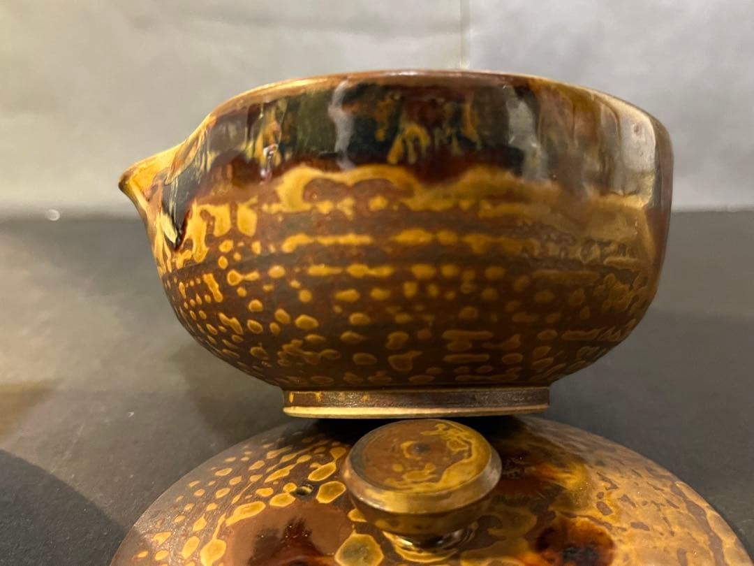骨董品　高取焼　茶器