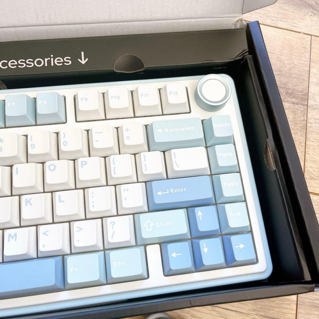 ゲーミングキーボード ガスケット メカニカルキーボード 5層パッド ワイヤレス