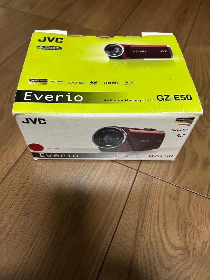 動作美品　JVC GZ-E50 ハイビジョンメモリームービー