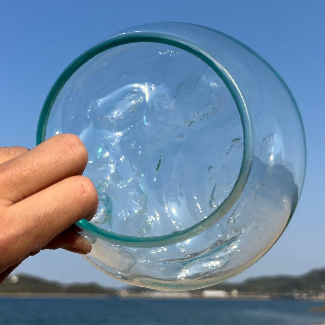 訳あり 流木ガラス オブジェ中Q 花瓶 金魚鉢 ガーデニング テラリウム 観賞魚