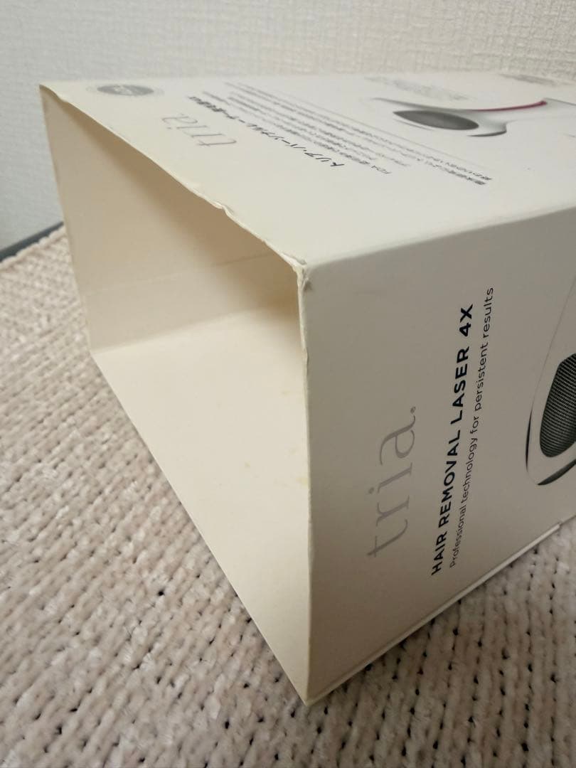TRIA トリア 4X LHR4.0 付属品完備 家庭用レーザー脱毛器