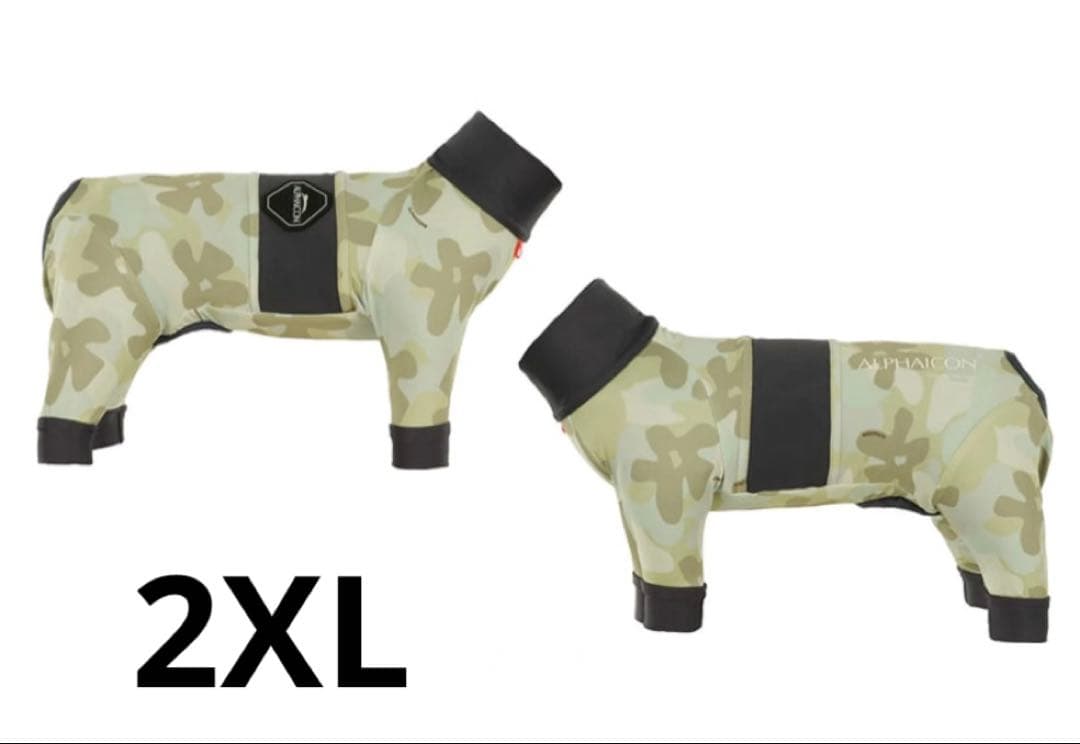 【新品未使用】アルファアイコン　フルドッグガード　2XL カーキ