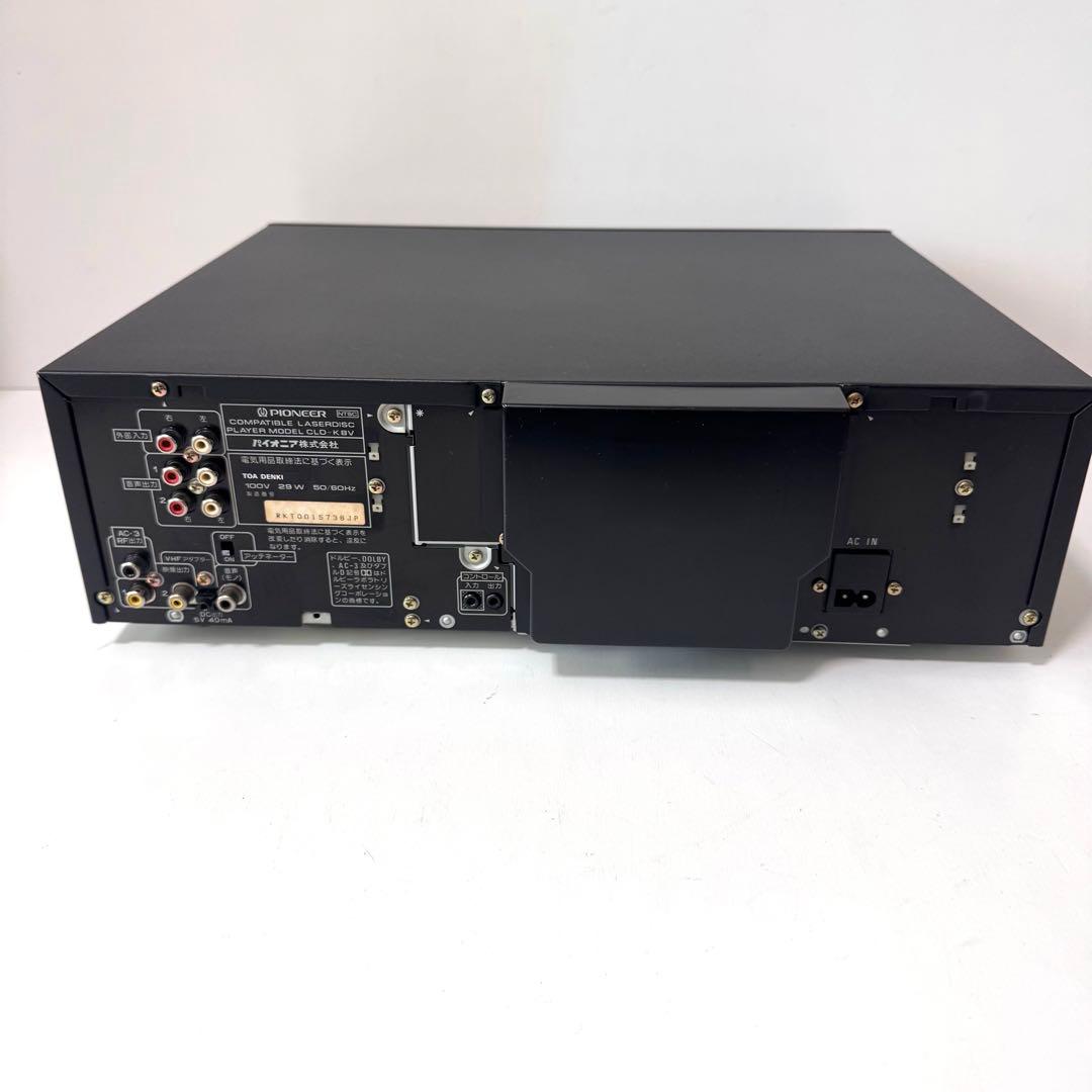 パイオニア CD LDプレーヤ Pioneer CLD-K8V 動作確認済　美品