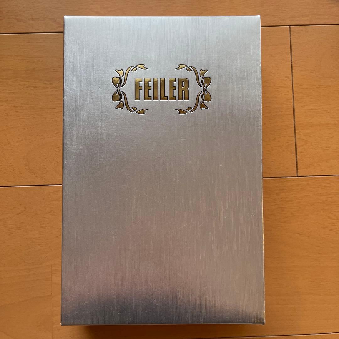 新品　FEILER チェリー柄　セット　タオル　ポーチ　箱入り