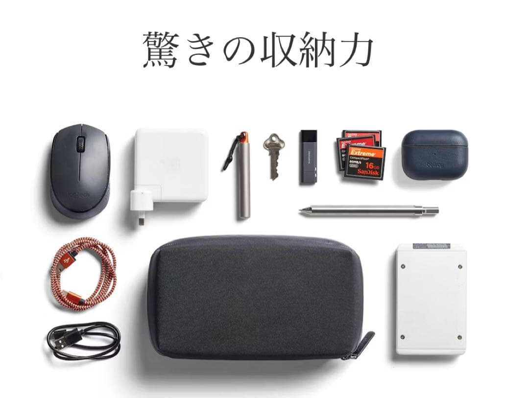 belloy ガジェットポーチ　Tech Kit