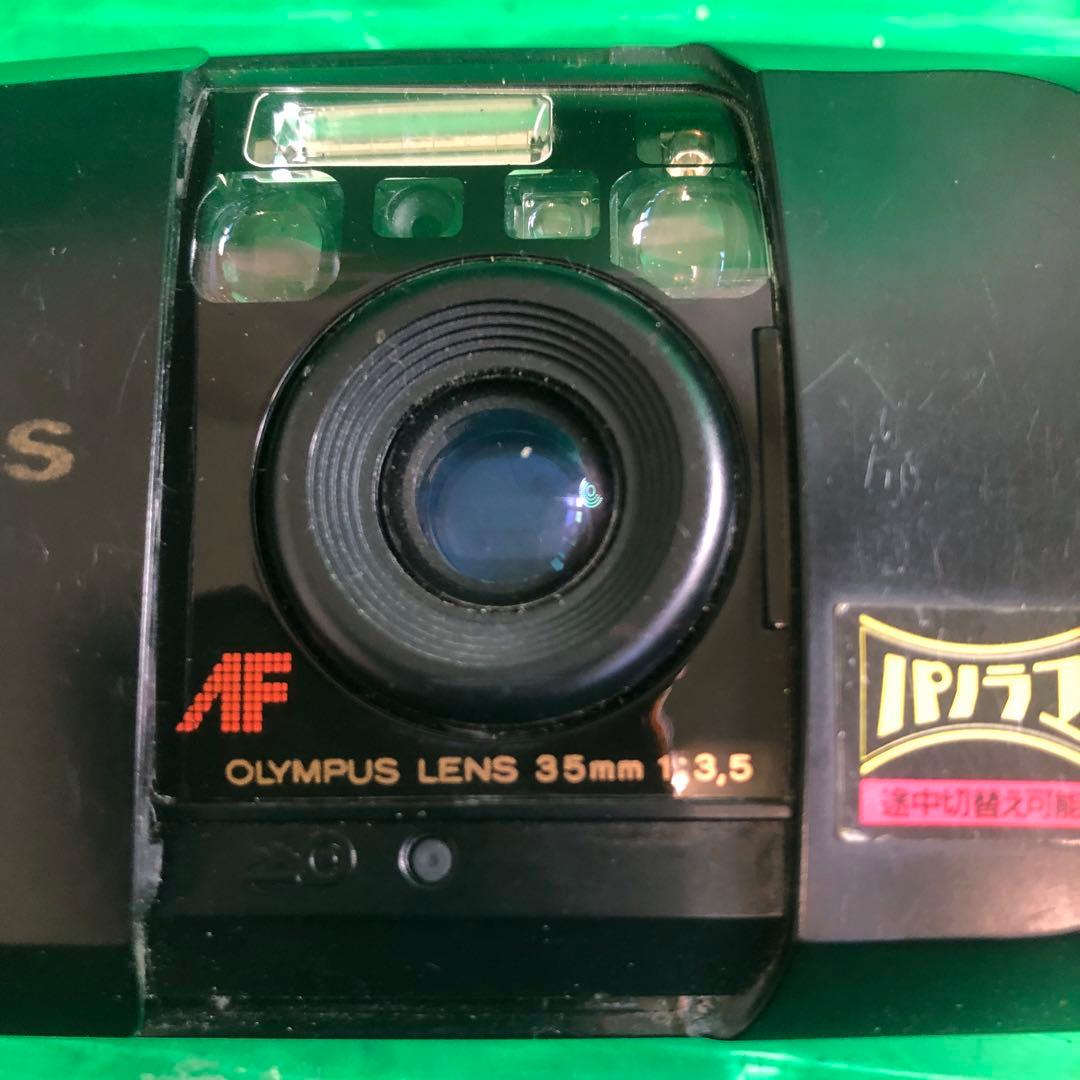 OLYMPUS コンパクトフィルムカメラ 型番不明 簡易動作確認済み