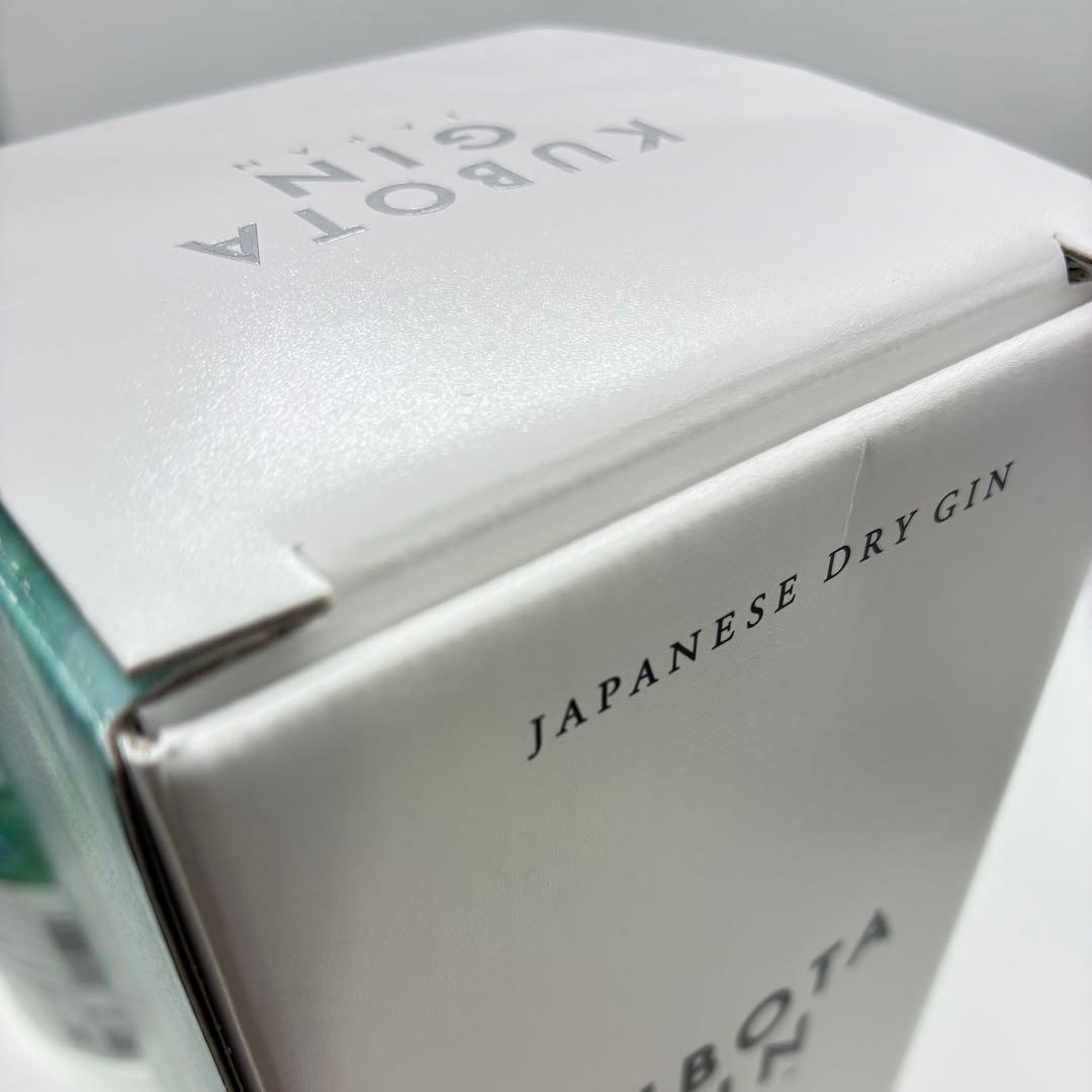 KUBOTA GIN 700ml 47% 朝日酒造 越路蒸留所