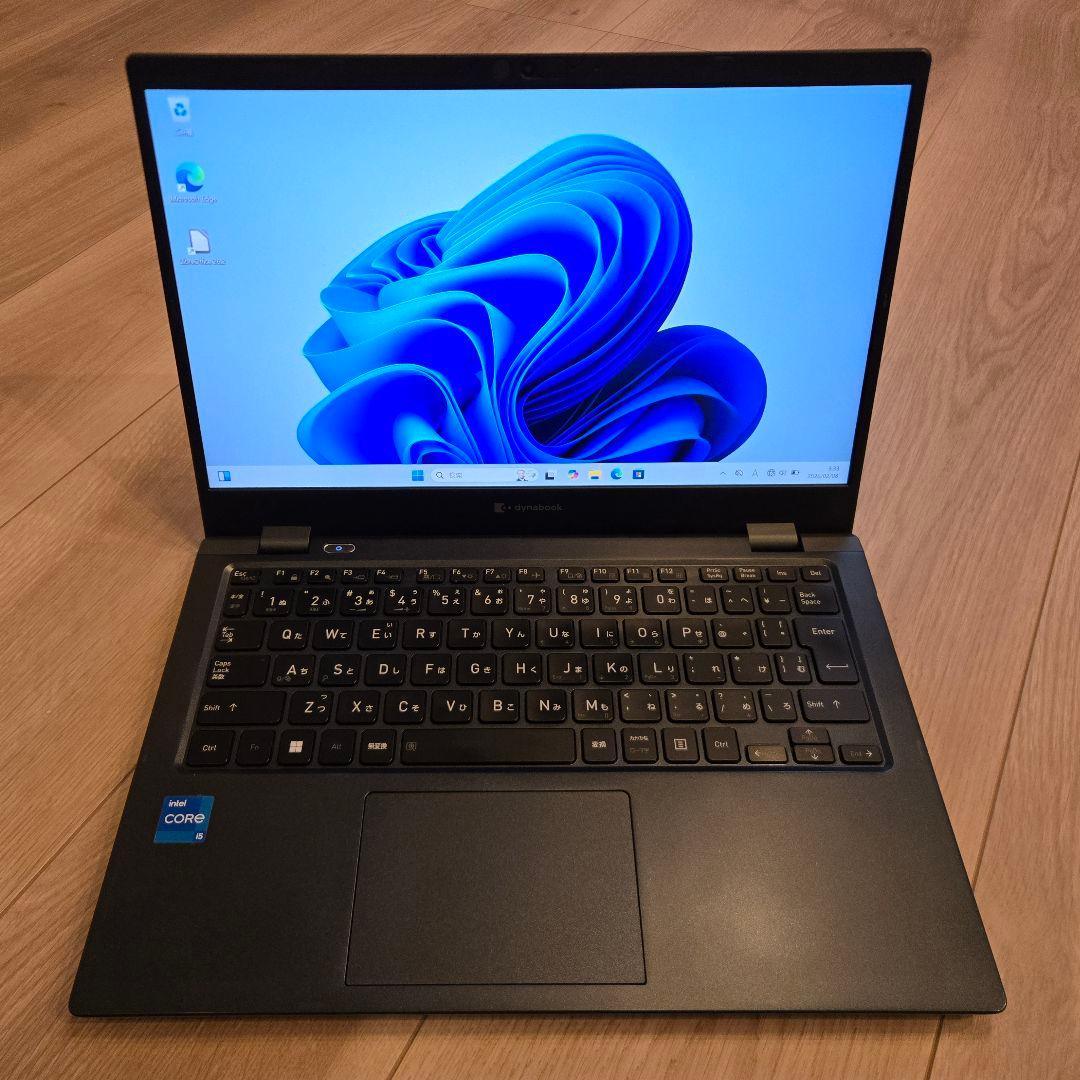 【ほぼ未使用・2022年購入】 dynabook 第11世代i5/16GBモデル