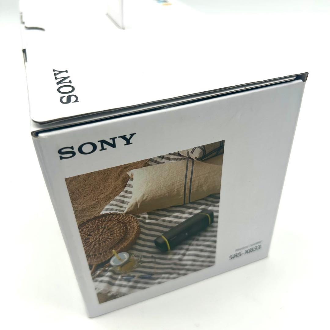 SONY ワイヤレスポータブルスピーカー「SRS-XB33」
