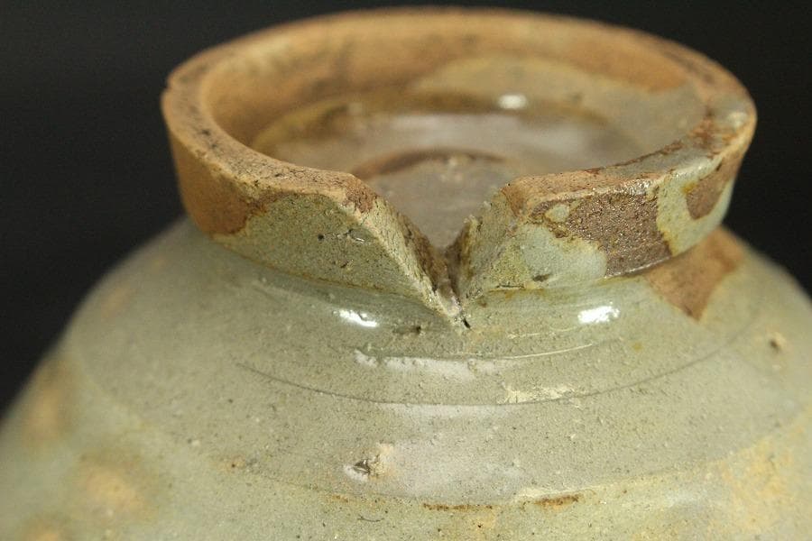 茶道具 御本茶碗 時代物 古美術(ZE808)