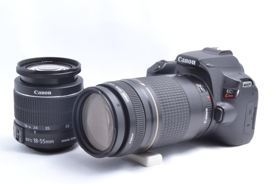 初期不良保証✨Canon KissX10✨ダブルレンズセット✨おまけ多数✨