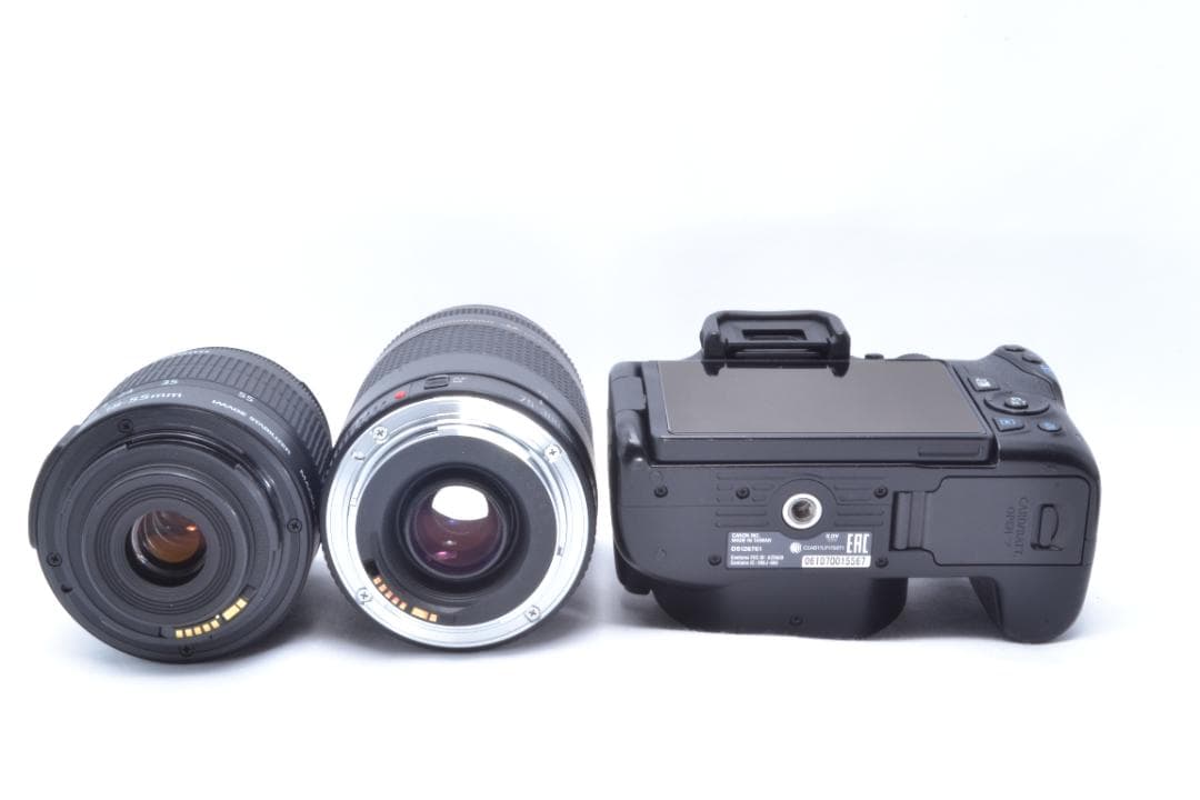 初期不良保証✨Canon KissX10✨ダブルレンズセット✨おまけ多数✨