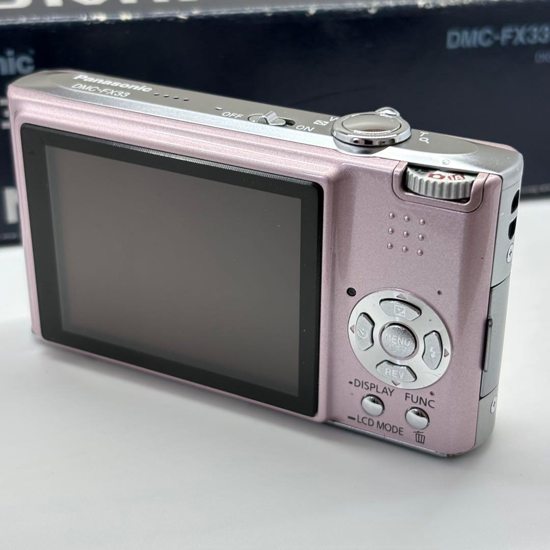 2812 極美品‼︎ パナソニック LUMIX FX33 ピンク デジタルカメラ